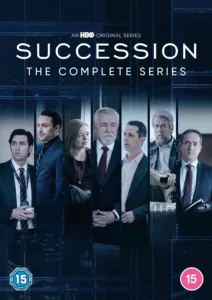 Poster oficial al serialului Succession cu familia Roy, disponibil pe HBO Max