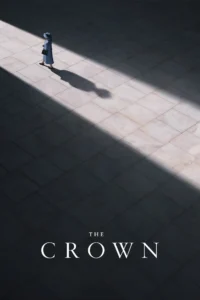 Poster The Crown sezonul 6 – portret regal sobru cu Imelda Staunton și distribuția principală, sugerând finalul epocii regale încheiat cu emoție și eleganță