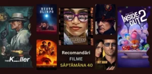 Posterele filmelor recomandate pentru săptămâna 40 – Hit Man, Dune Part Two, Inside Out 2 etc.